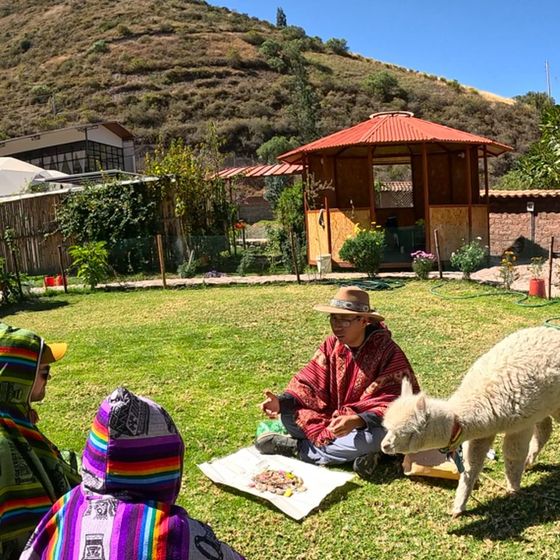 Ofrenda a la Pachamama